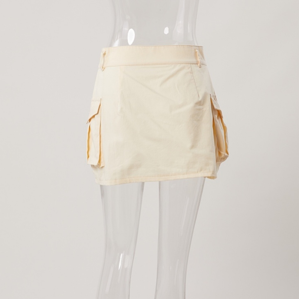 Cargo Mini Skirt - Picture 4 of 4